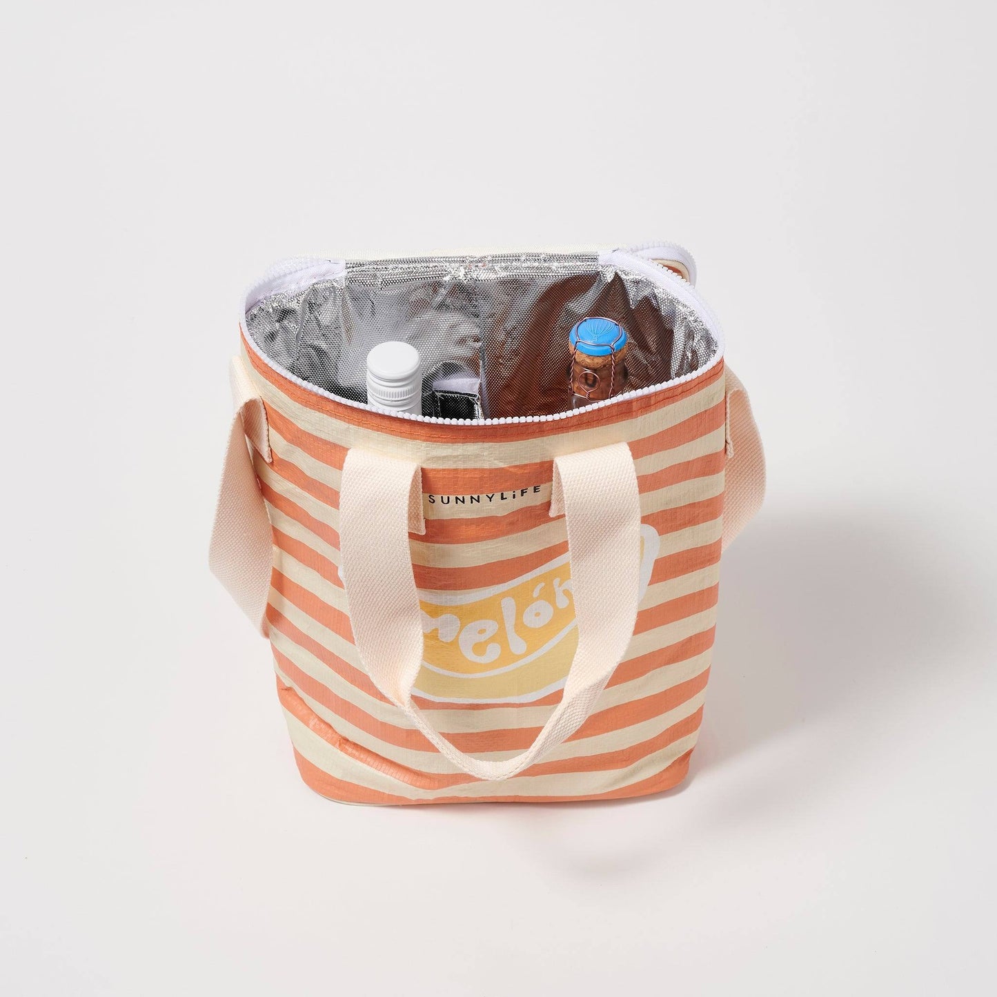 sunnylife Utopia Melon Light Cooler Drinks Bag - partyalacarte.co.in