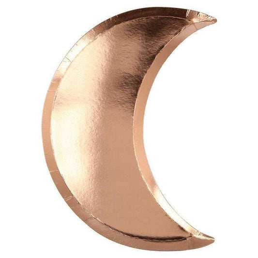Meri Meri Vintage Halloween Copper Moon Plates (set of 8) - partyalacarte.co.in