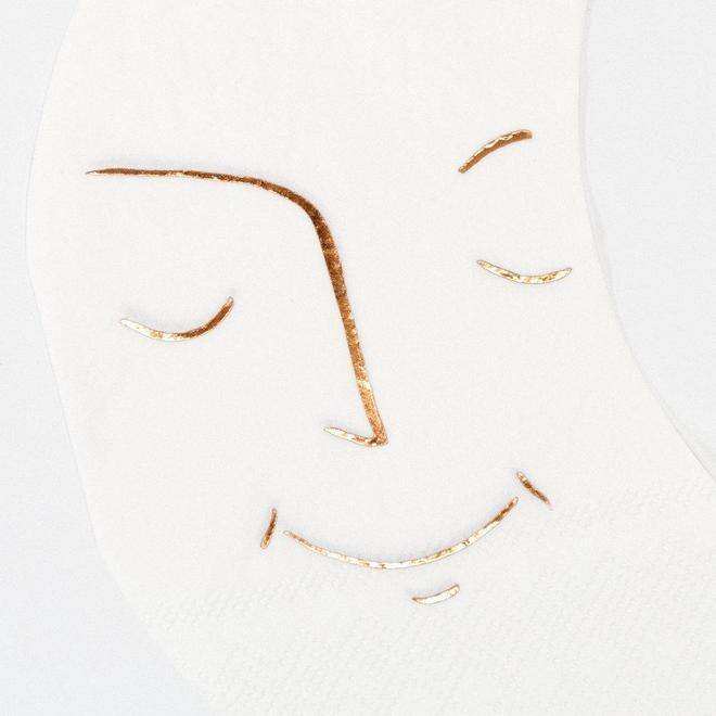 Meri Meri Vintage Halloween Moon Napkins (set of 16) - partyalacarte.co.in