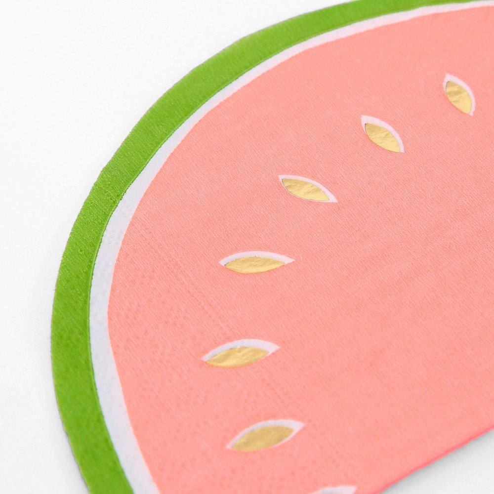 Meri Meri Watermelon Napkins (set of 16) - partyalacarte.co.in