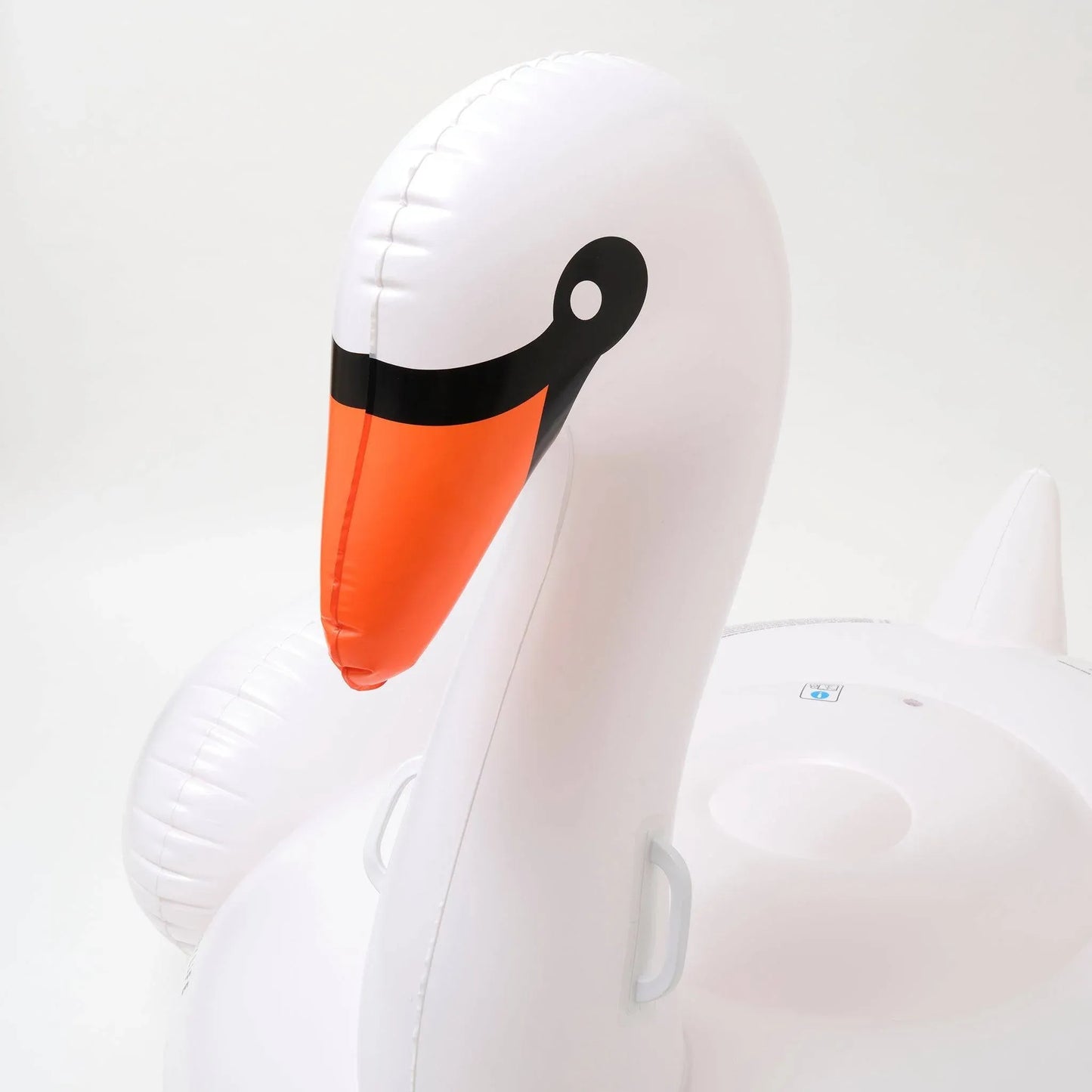 sunnylife White Luxe Ride-On Swan - partyalacarte.co.in