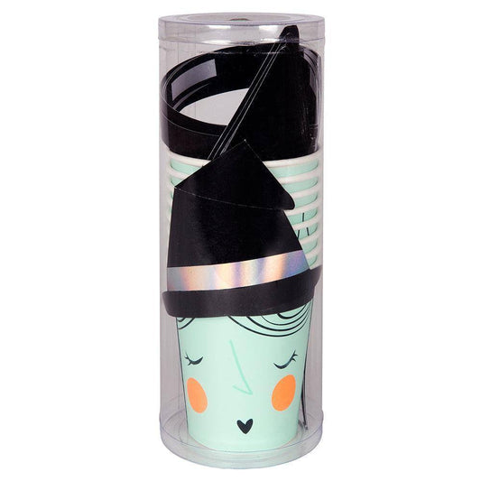 Meri Meri Witch Halloween Cups (Pack of 8) - partyalacarte.co.in