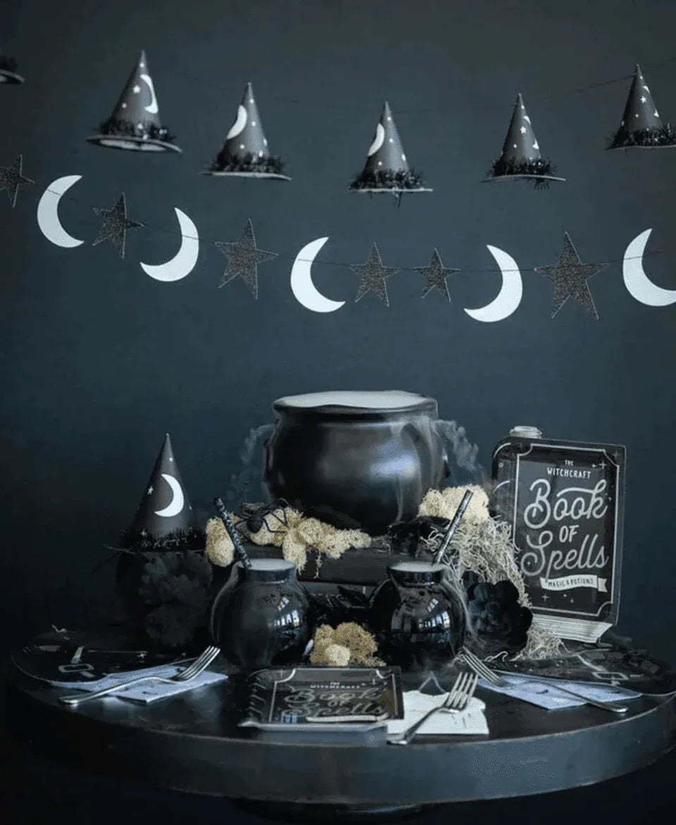 My Minds Eye Witching Hour Candle Shaped Napkin (x24) - partyalacarte.co.in