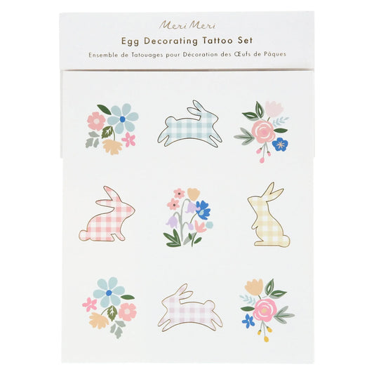 Meri Meri Egg Decorating Tattoo Set(x27) - partyalacarte.co.in