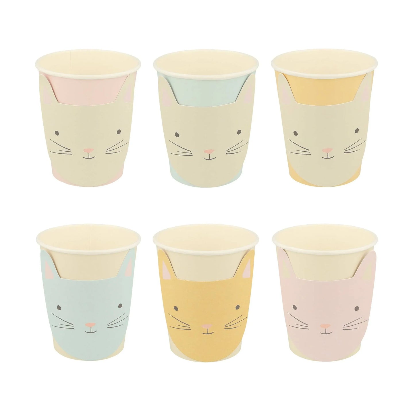 partyalacarte.co.in Cute Kitten Cups (x8) - partyalacarte.co.in