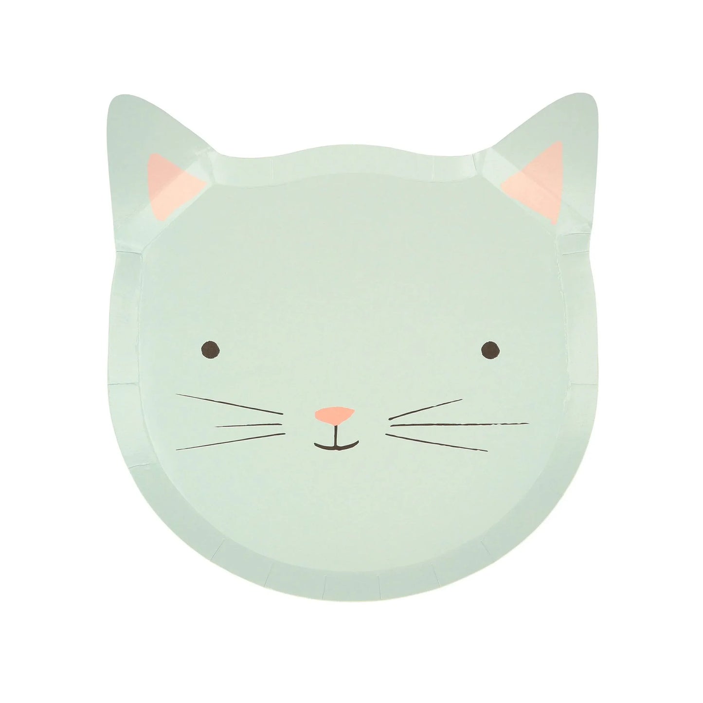 Meri Meri Cute Kitten Plates(x8) - partyalacarte.co.in