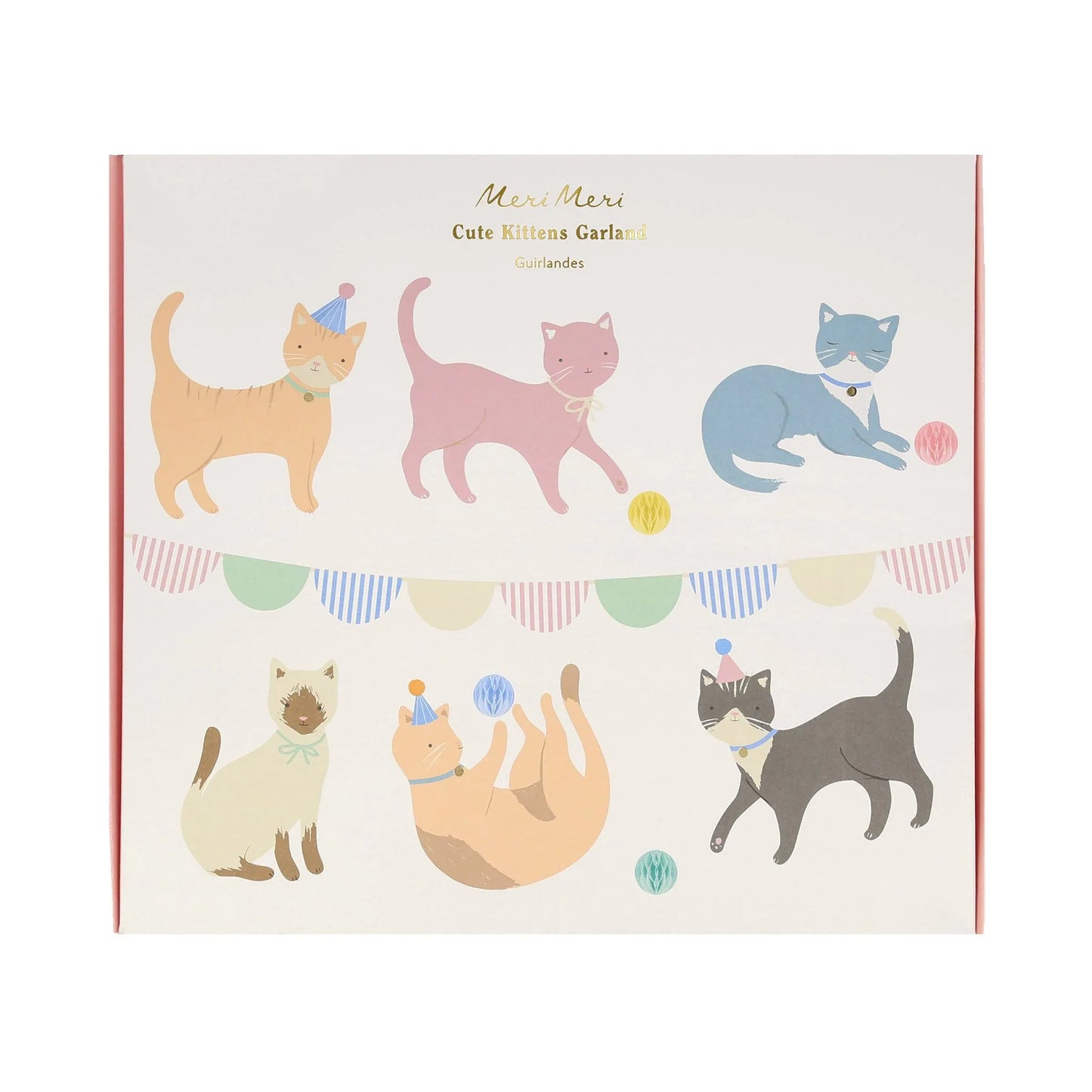 Meri Meri Cute Kittens Garland - partyalacarte.co.in