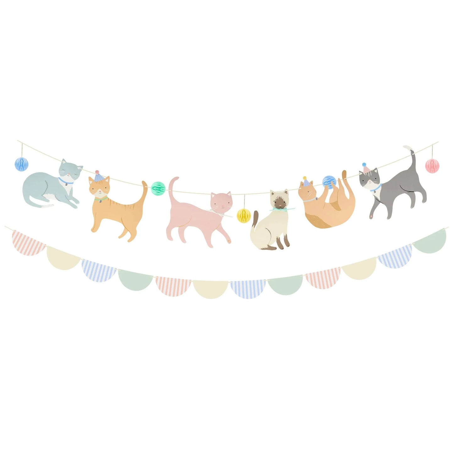 Meri Meri Cute Kittens Garland - partyalacarte.co.in