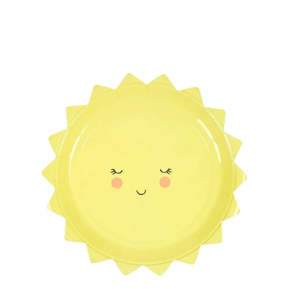 Meri Meri Happy Sun Small Plates (set of 12) - partyalacarte.co.in
