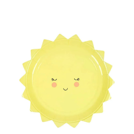 Meri Meri Happy Sun Small Plates (set of 12) - partyalacarte.co.in
