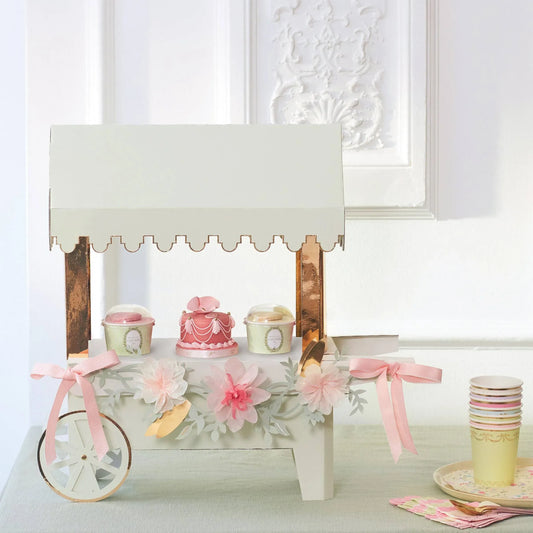 Meri Meri Ladurée Paris Macaron Cart Centrepiece - partyalacarte.co.in