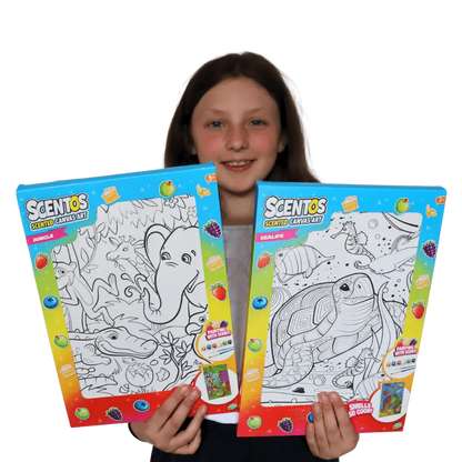 Scentos Canvas Paint Creations - Sea Life