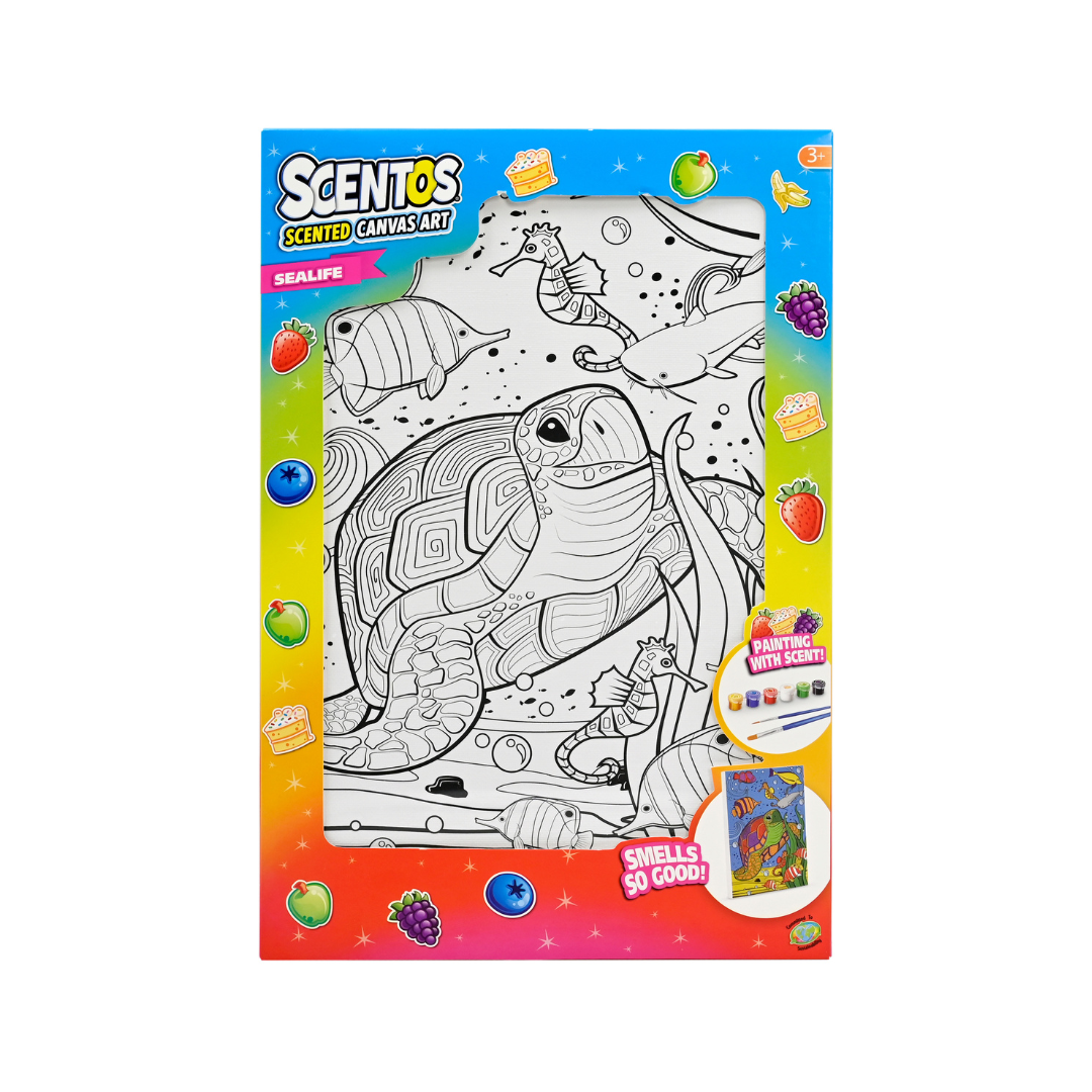 Scentos Canvas Paint Creations - Sea Life