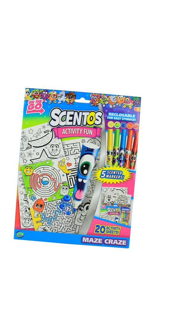 On The Go Scented Activity Fun Sets - Maze Craze