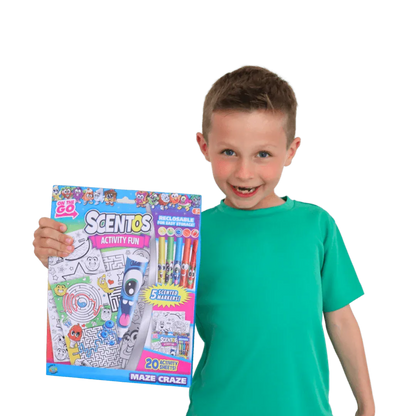 On The Go Scented Activity Fun Sets - Maze Craze