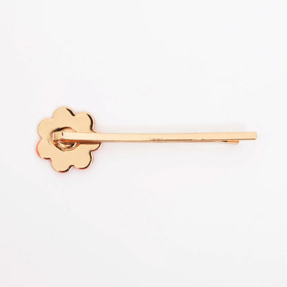 Daisy Enamel Hair Slides | Set of 6