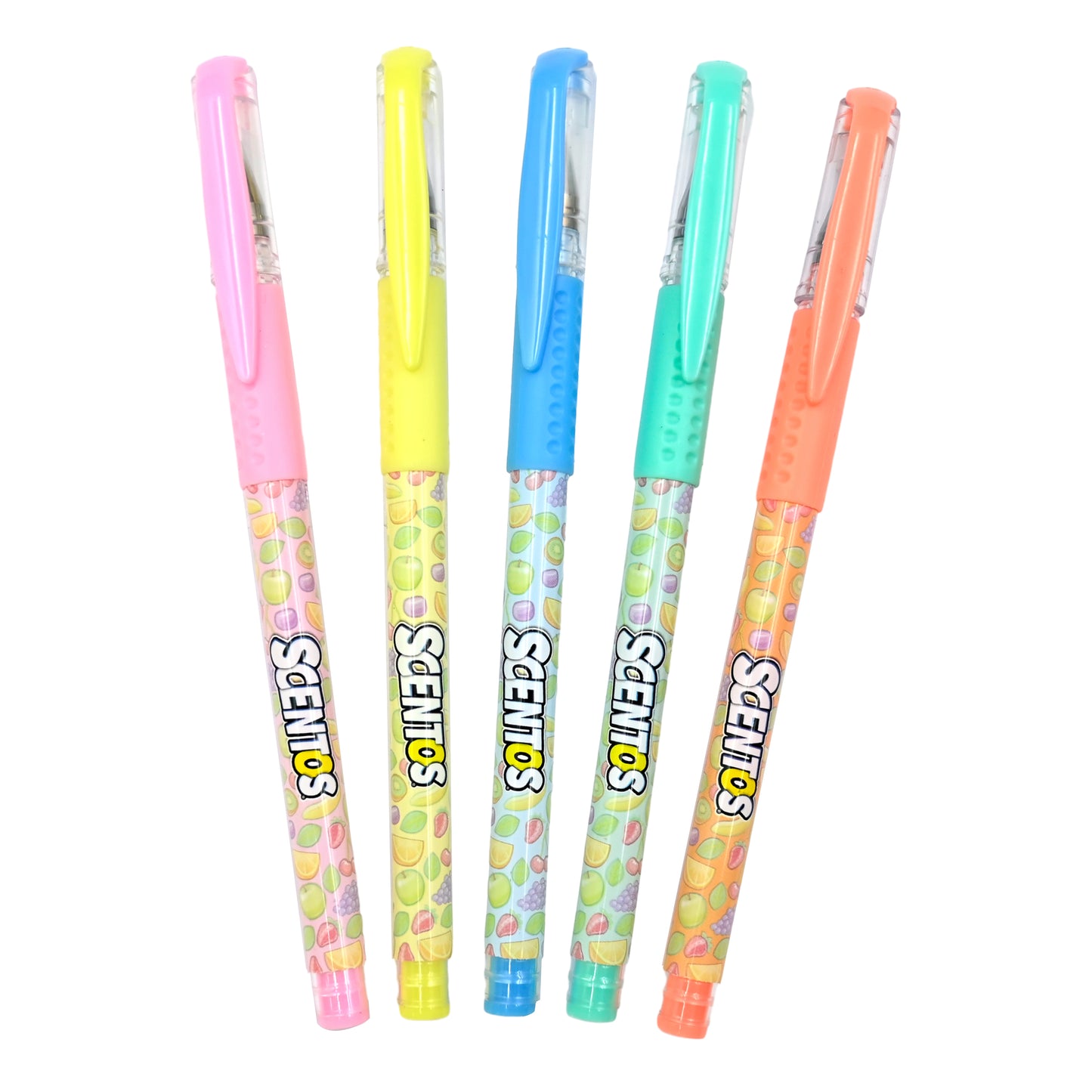 Scentos Pastel Gel Pens, Pack Of 5