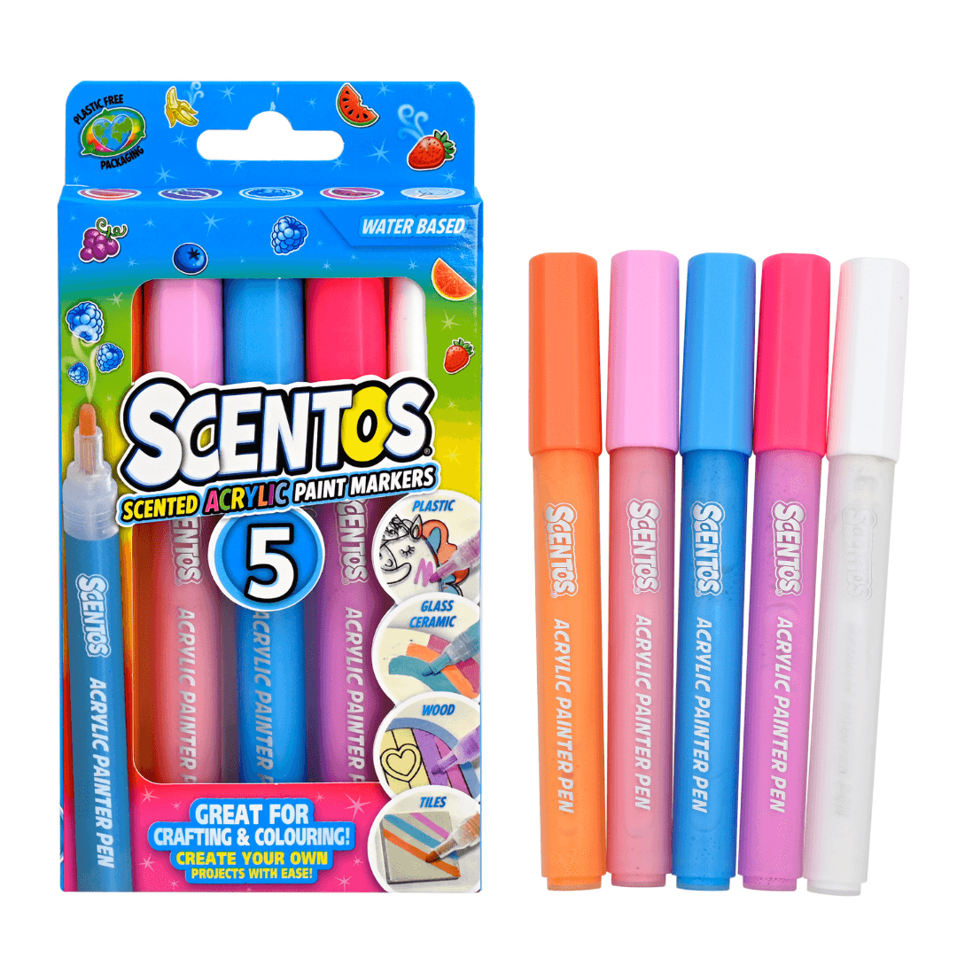 Acrylic Markers (Pack Of 5)