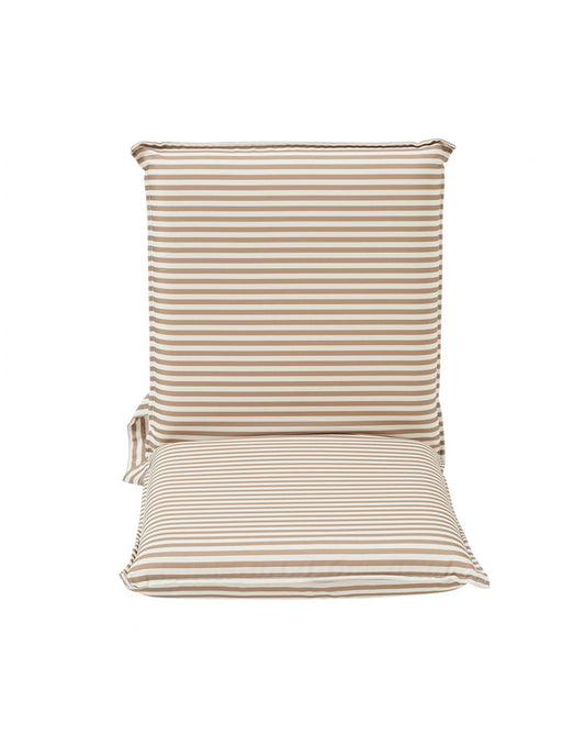 Folding Seat the Vacay Khaki Stripe