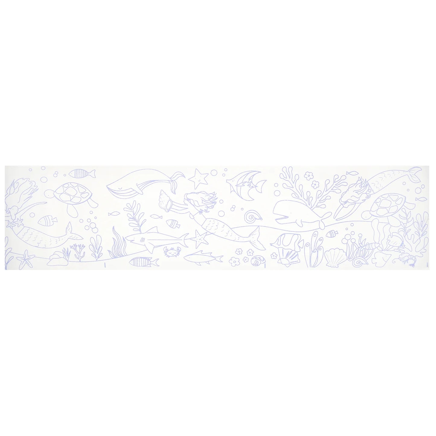 Mermaid Colouring Roll