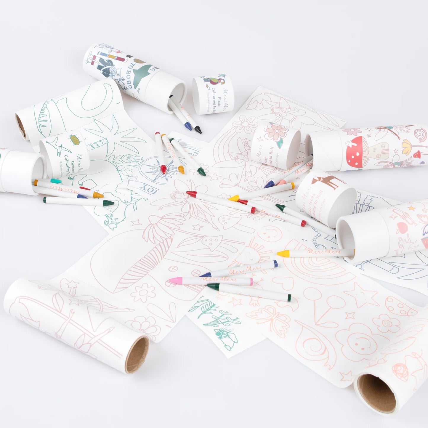 Dinosaur Colouring Roll