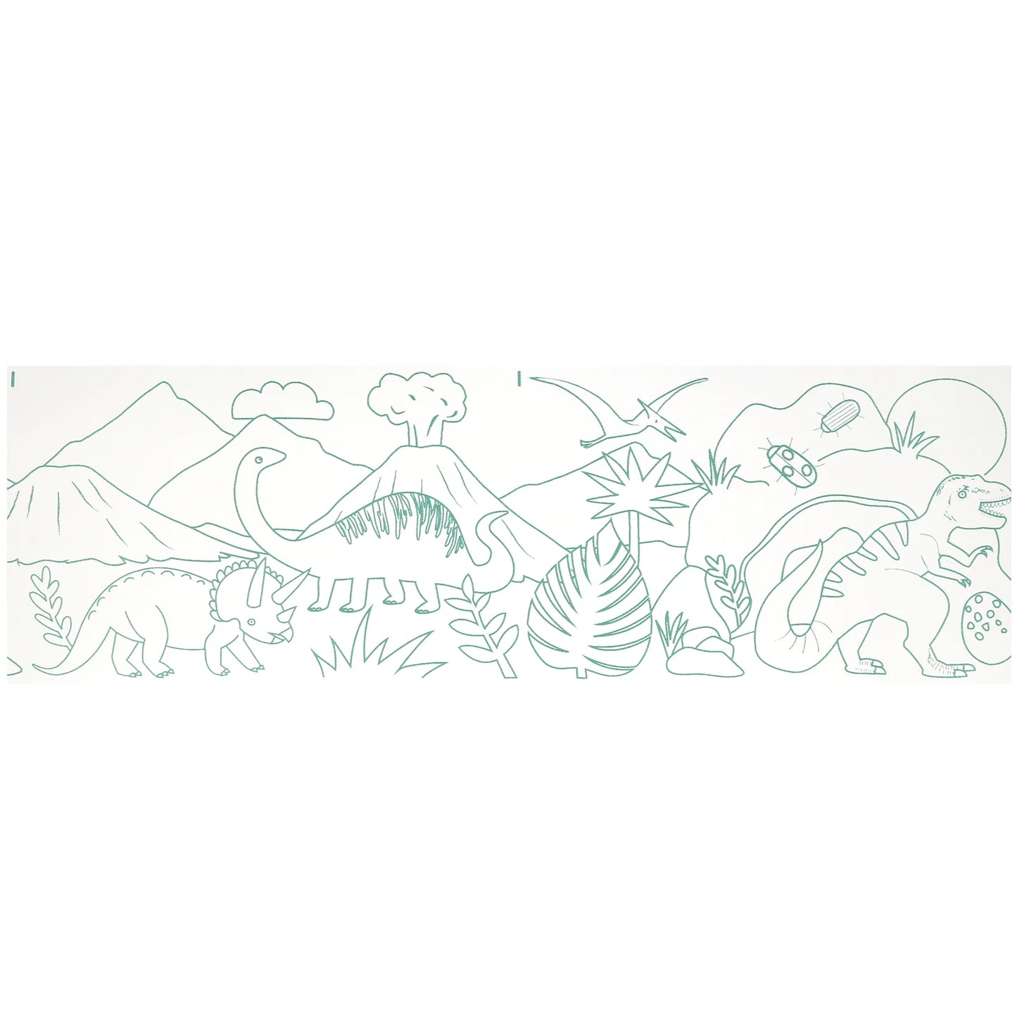 Dinosaur Colouring Roll