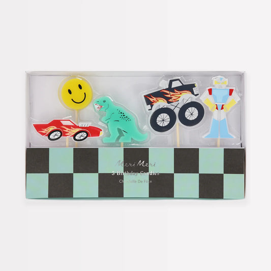 Toybox Icon Candles | Pack of 5