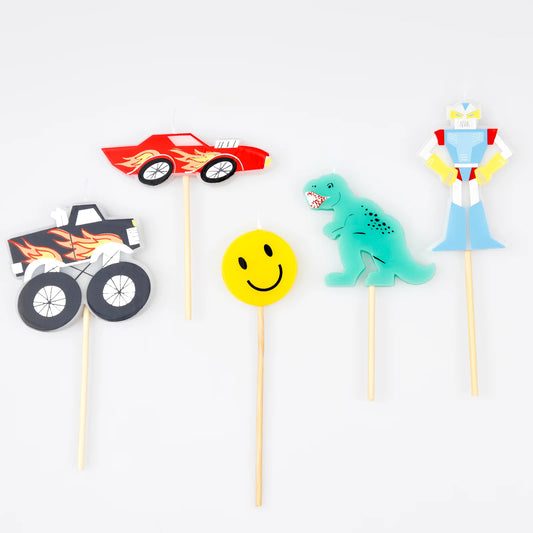 Toybox Icon Candles | Pack of 5