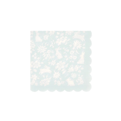 Ditsy Bunny Small Napkins (x 16)