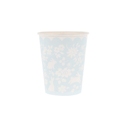 Ditsy Bunny Cups (x 8)
