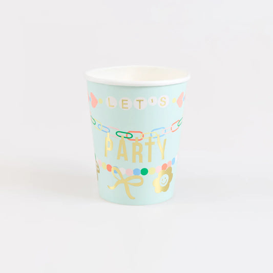 Charm Party Cups | Pack of 8