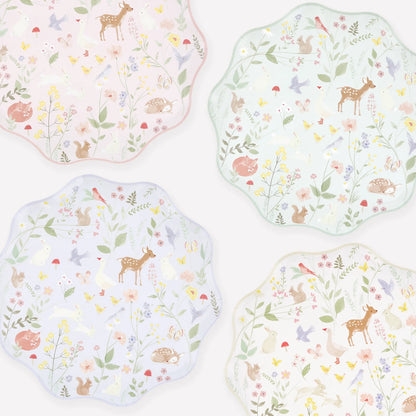 Little Animals Side Plates | Pack of 8