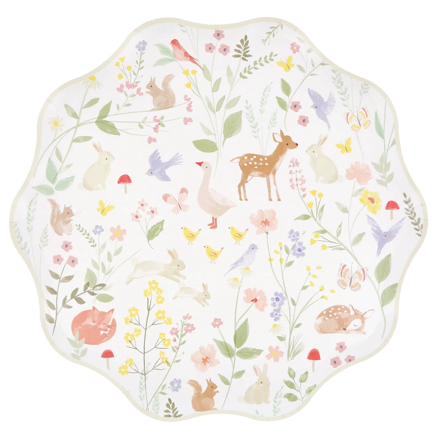 Little Animals Side Plates | Pack of 8