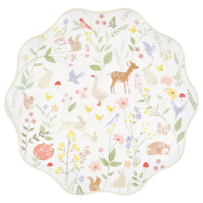 Little Animals Side Plates | Pack of 8