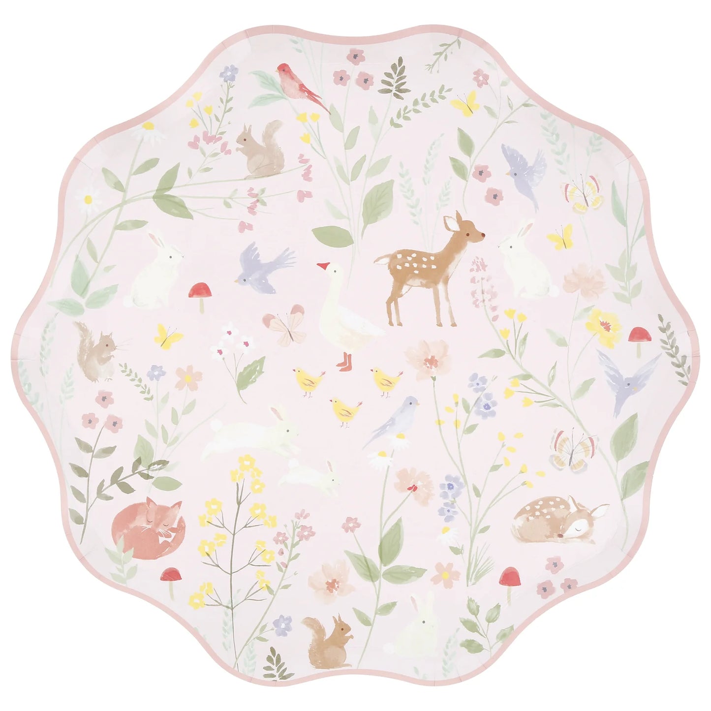 Little Animals Side Plates | Pack of 8