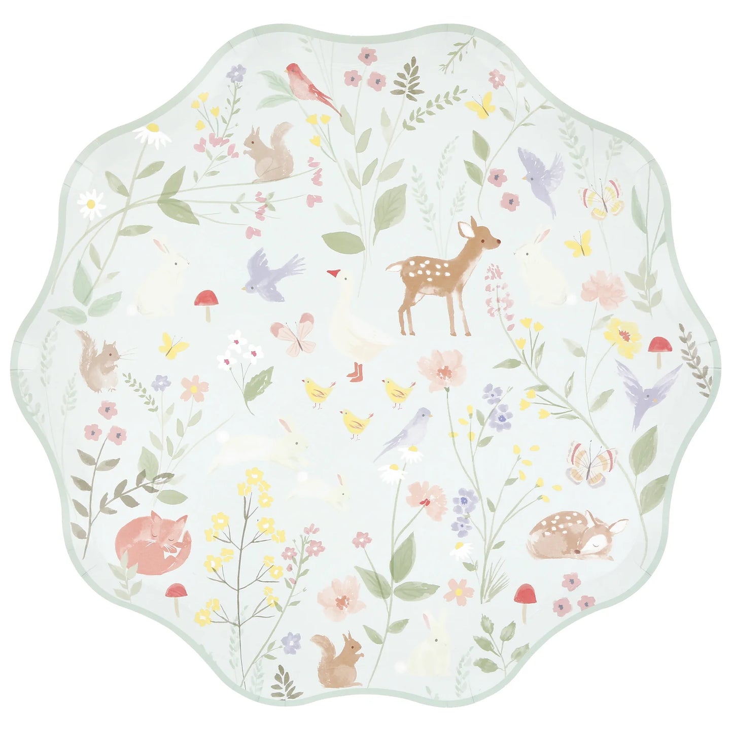 Little Animals Side Plates | Pack of 8