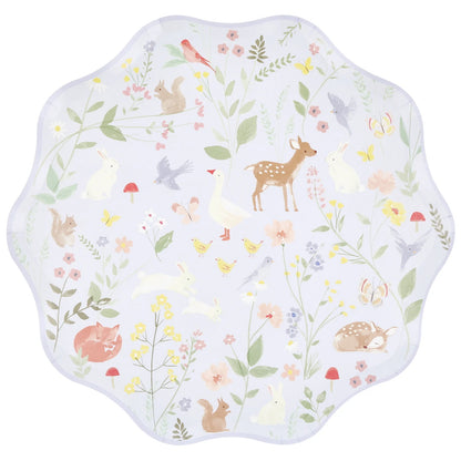 Little Animals Side Plates | Pack of 8
