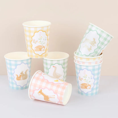 Little Animals Cups | Pack of 8