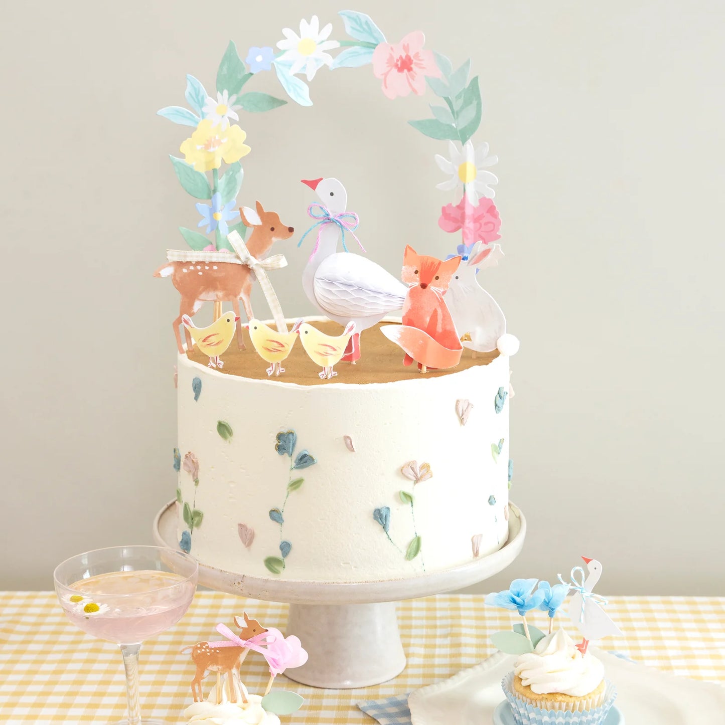 Little Animals Cake Toppers | Pack of 8