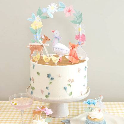 Little Animals Cake Toppers | Pack of 8