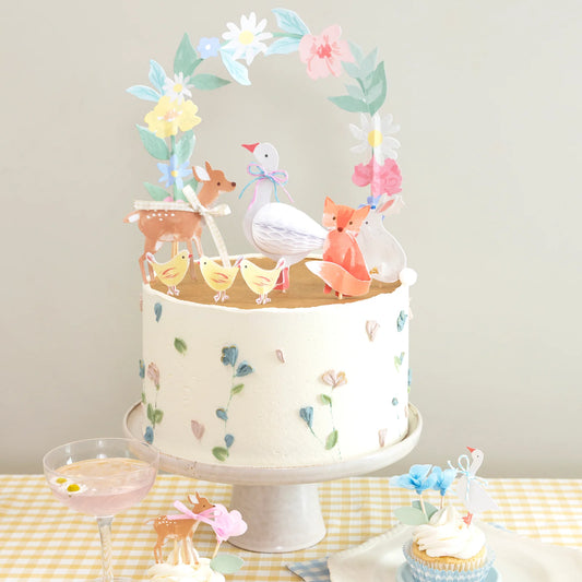 Little Animals Cake Toppers | Pack of 8