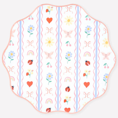 Little Garden Dinner Plates | Pack of 8
