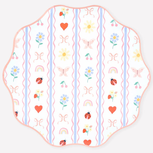 Little Garden Dinner Plates | Pack of 8