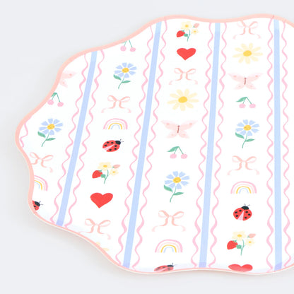 Little Garden Dinner Plates | Pack of 8