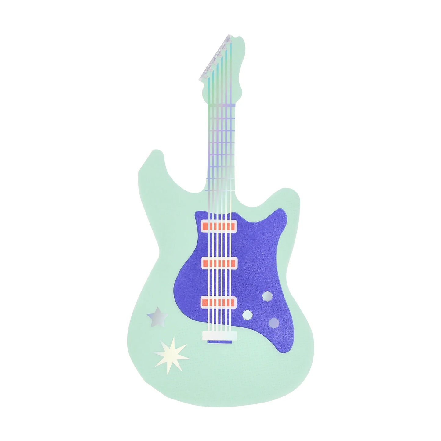 Electric Guitar Napkins | Pack of 16