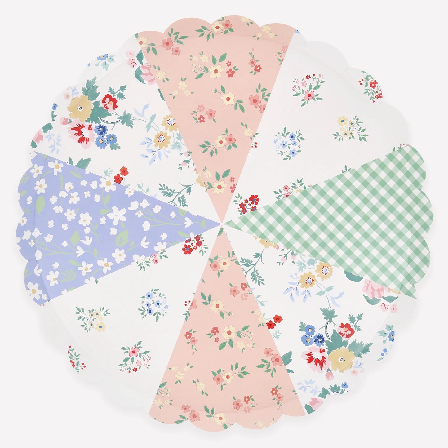 Patchwork Side Plates | Pack of 8