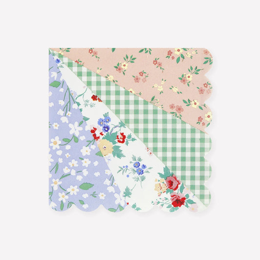 Patchwork Large Napkins | Pack of 16