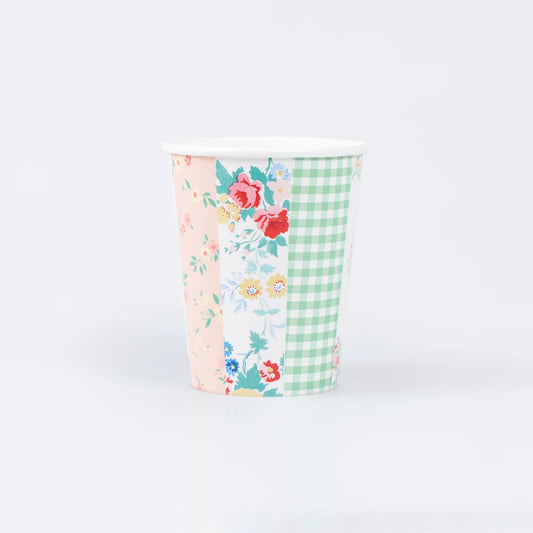Patchwork Cups | Pack of 8