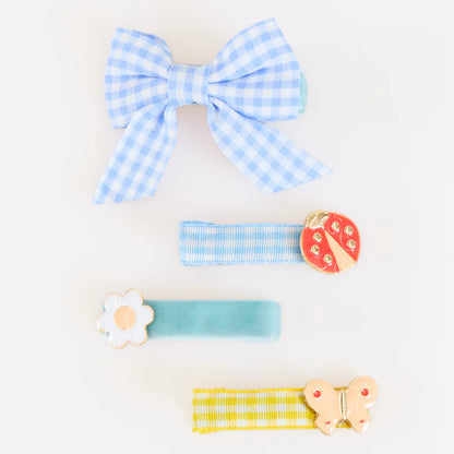 Little Garden Hair Clips | Pack of 8