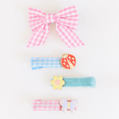 Little Garden Hair Clips | Pack of 8
